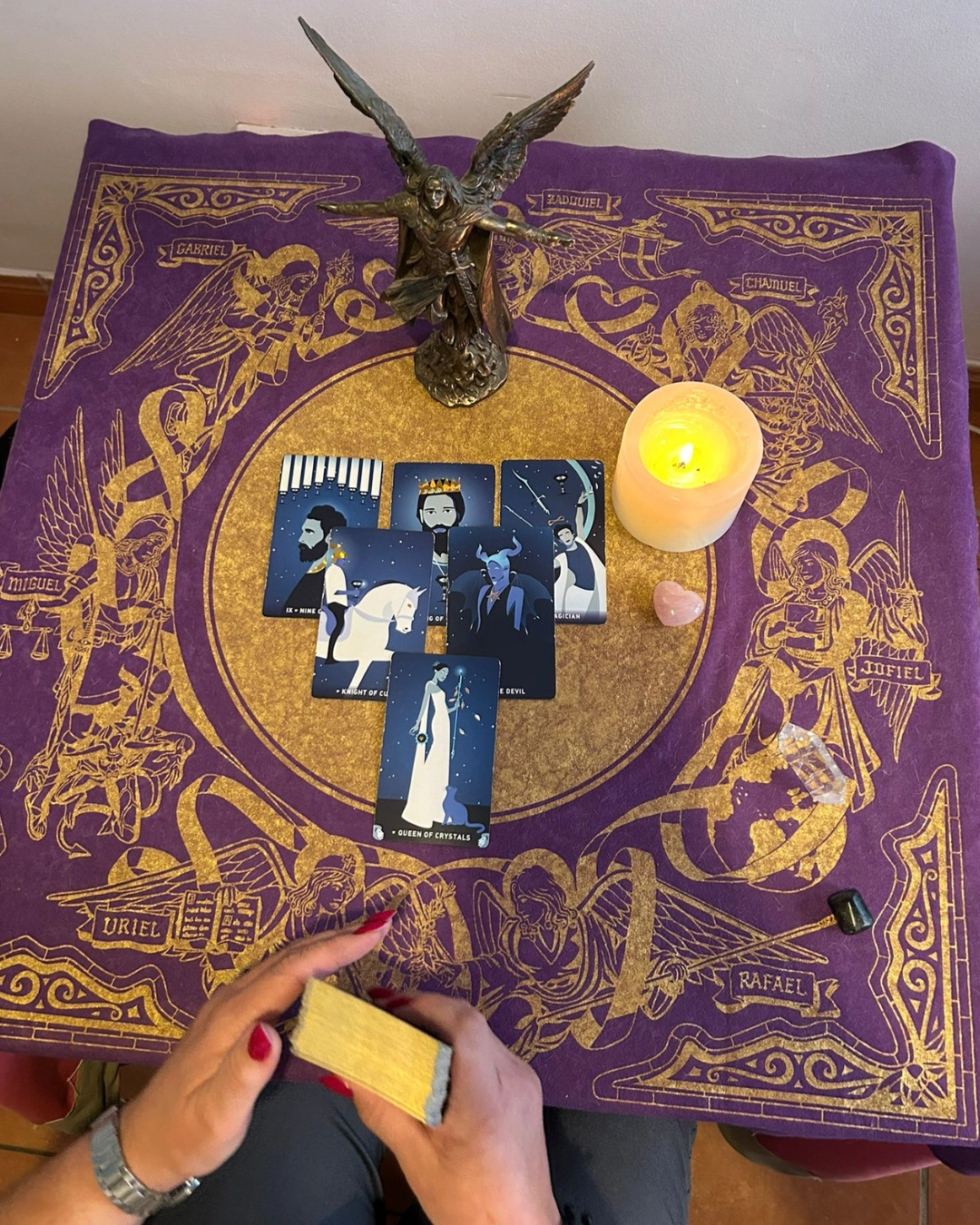 Evaysutarot cartas y angel