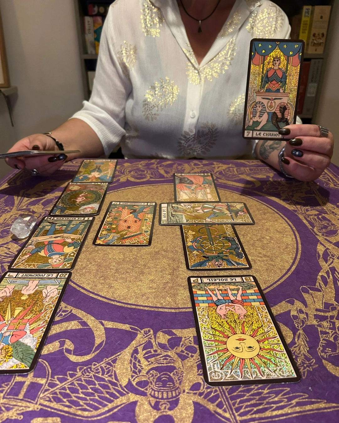 Sesión personalizada de tarot evolutivo y predictivo